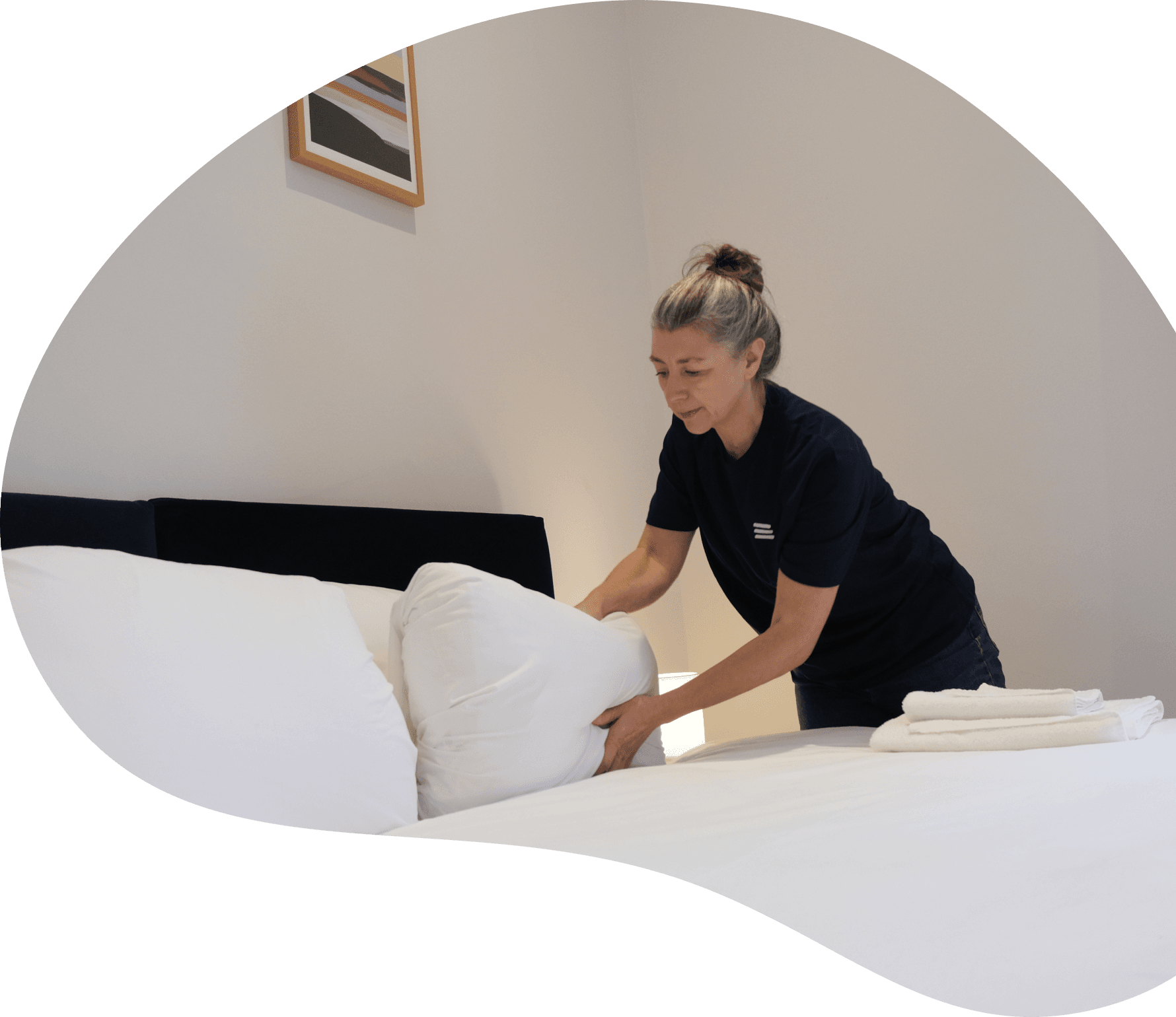 Luxury serviced accommodation setup